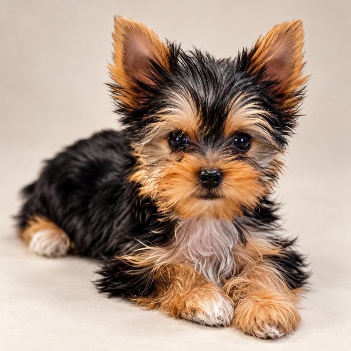 Dolly, recently adopted Yorkshire Terrier